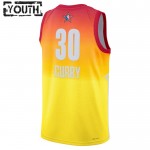 All-Star 2023 Trikot Team 2 Stephen Curry 30 Nike Orange Swingman - Kinder
